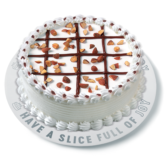  Almond Ice Cream Cake 
