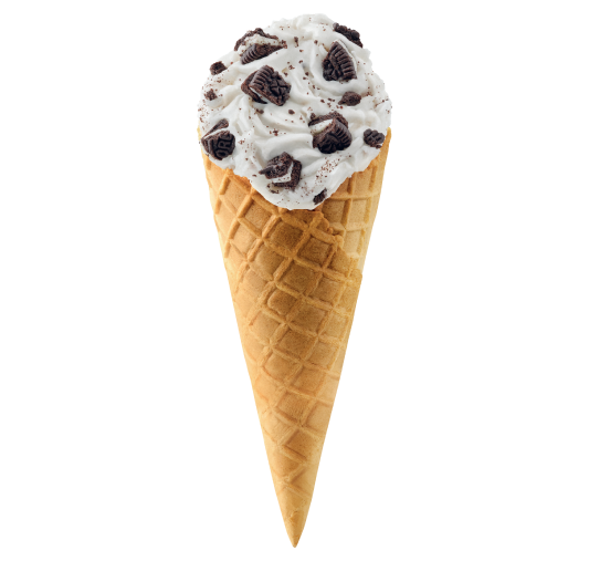  Oreo Blizzard in Waffle Cone 