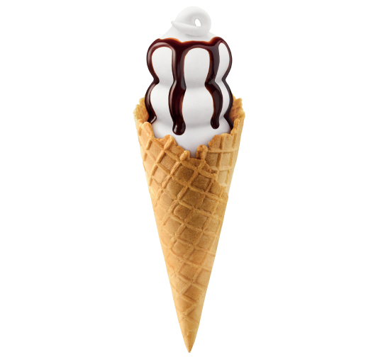  Chocolate Sundae in Waffle Cone 