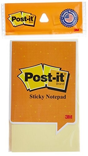 Post It Sticky Notes,  100 Sheets,  3 x 5 inches