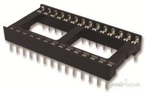 Multicomp SOCKET IC,  DIL,  TUBE/12,  40WAY