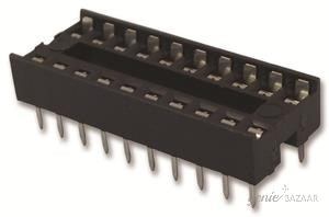 Multicomp SOCKET IC,  DIL,  TUBE/24,  20WAY