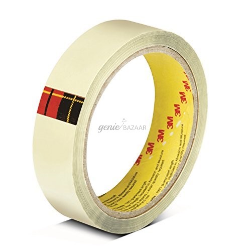 Scotch Transparent BOPP Tape,  1 inch x 50 m - Pack of 12