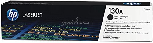 HP 130A LaserJet Toner Cartridge - Black (CF350A)