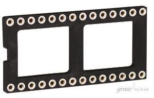 Multicomp DIP SOCKET,  18 POSITION,  THROUGH HOLE