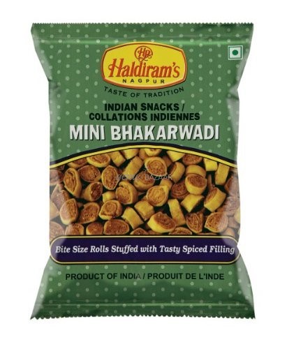 Haldiram's Nagpur Mini Bhakarwadi,  200g