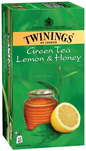 Twinings Green Tea Lemon and Honey,  25 Tea Bags