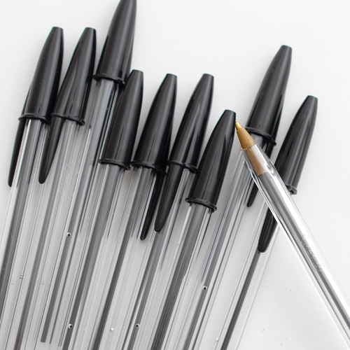 Pens Black (Pack of 5)