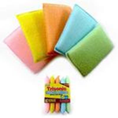 Scrubbers & Sponge (Pad and Sponge) Pack of 5