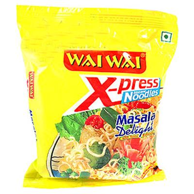 Wai Wai Veg Masala Noodles Pack of 10, 90 gms