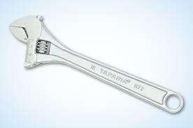 Taparia 1177-30 Adjustable Spanner, 780mm (30 inch length), Phosphate Finish