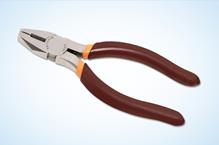Taparia 1407 Combination Mini Plier (Two Colour Dip Coated Sleeve), 125mm, Pack of 10