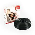 GM Wires FR 1 sq.mm  (180 m)- Black