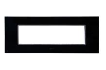 GM Plates 6M**(H&V) - CASA VIVA Plates (With Support Frames) Glossy Black