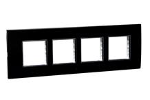 GM Plates 8M (H)(4+4) - CASA VIVA Plates (With Support Frames) Glossy Black
