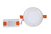 GM OCHO - 12 Watt Ultra Slim Panel Light -  Round- Non Dimmable White