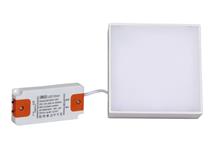 GM OCHO - 12 Watt Ultra Surface Panel Light -  Square - Non Dimmable White