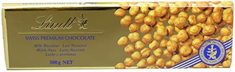 Lindt Gold Tab Hazelnut, 300gm