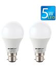 Moserbaer 5W B22 Pin Type Cool White LED Bulb, Pack of 50