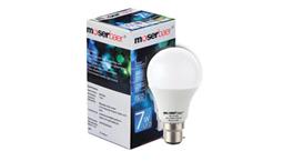 Moserbaer LED Bulb 7W (Warm White ) (B22, Pin Type)- Pack of 50 