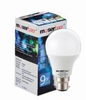 Moserbaer LED Bulb 9W (Warm White ) (B27, Screw Type)- Pack of 50 