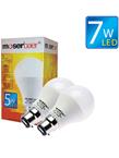 Moserbaer 7W Dimmable LED Bulb, B22 Pin Type, Pack of 50