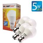 Moserbaer Eco Pin Type 5W LED Bulb B22 (Pack of 50, Cool White)