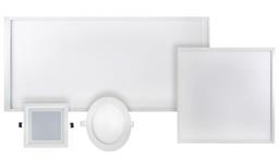 Moserbaer 9W - Cool White Down Light Square-Side lit (slim), Pack fo 10
