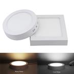 Moserbaer 6W - Cool White Down Light Surface Mounted Round-Side lit (slim)