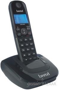 Beetel Cordless Landline Phone (Black) - X66