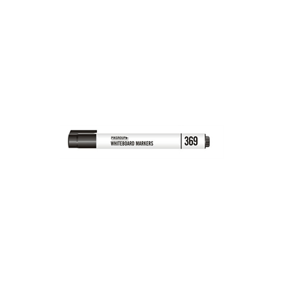 Pik Pens 369 White Board Marker, Black