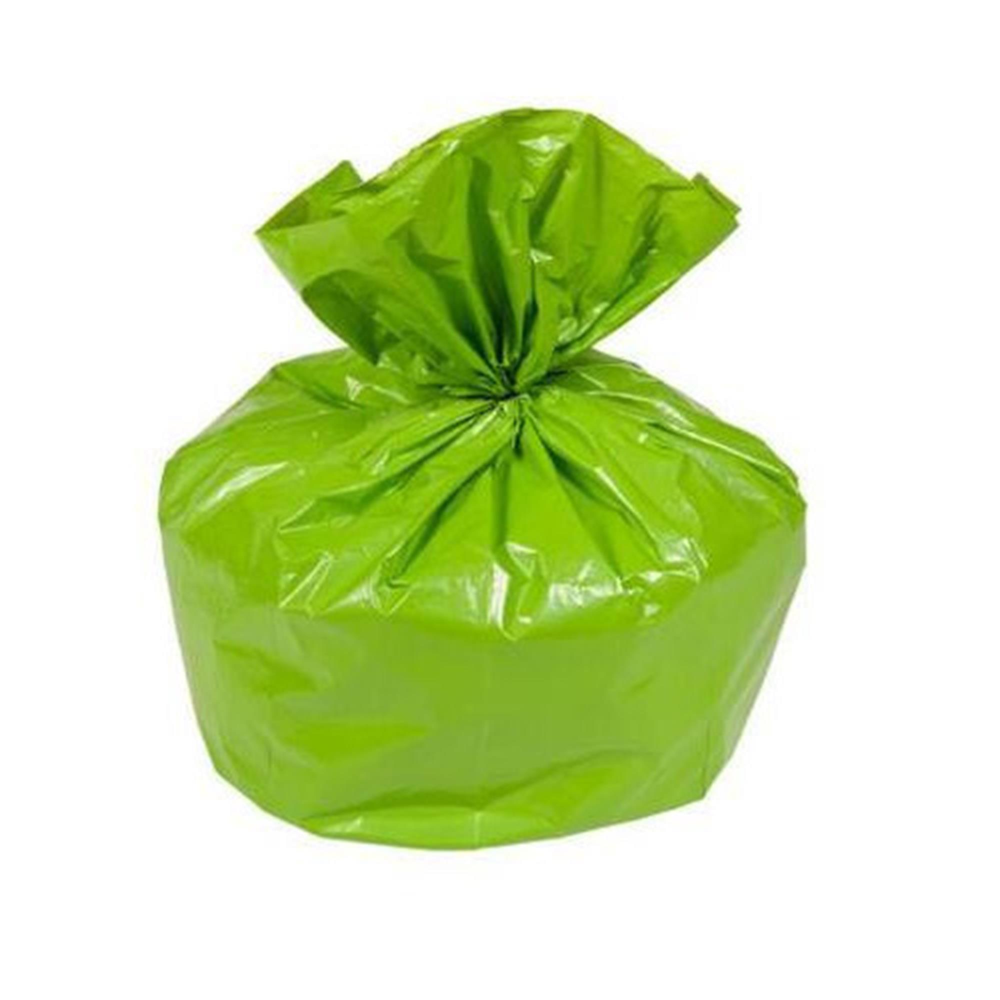 Generic biodegradable Garbage Bag, Green, 40 Micron - 30