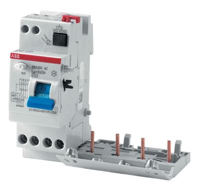 ABB RCD 25A AC Type Four Pole DDA204/0.03 2CSB204001R1250 (Pack of 1)