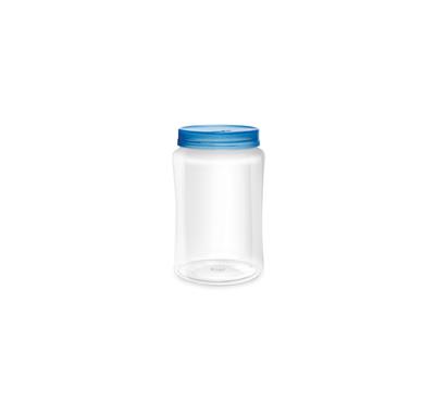 Milton Crisp N Clear Round Designer Pet Jar 1500ml (DPETPEJ010BLUE0096)