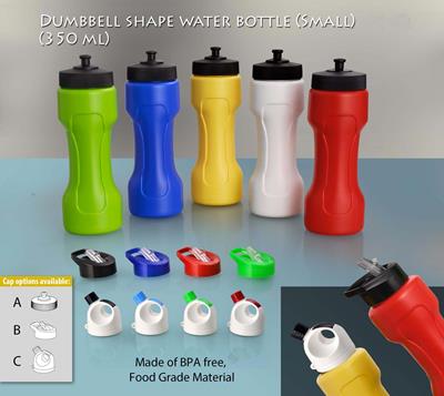 Generic Dumbbell Shape Water Bottle Small (350 Ml)