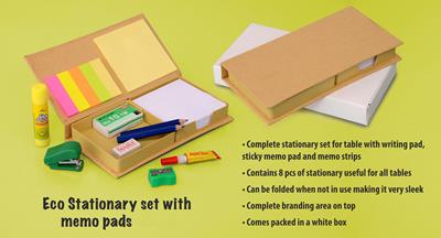 Generic Eco Staitionary Set with Memo Pad