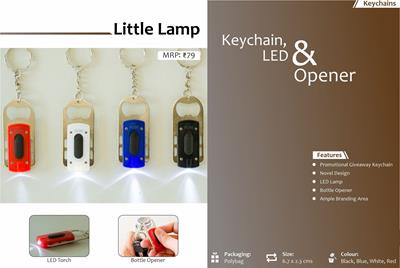 Keychain LED & Opener, Packaging Type: Polybag