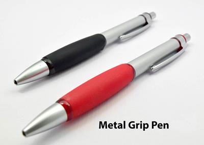 Metal Grip Ball Pen Set of 2pc