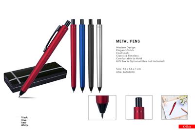 Metal Pen with Modern Design