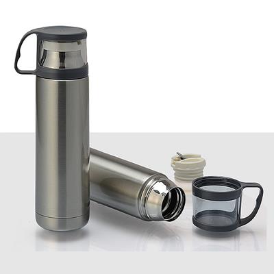 Generic Steel Flask With Cup 500ml, GM239