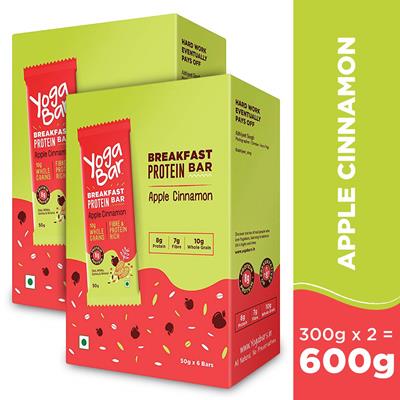 Yoga Bar Breakfast Bar Apple Cinnamon, 50gm