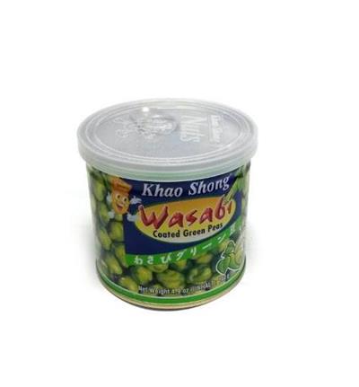 Khao Shong Wasabi Coated Green Peas 120g