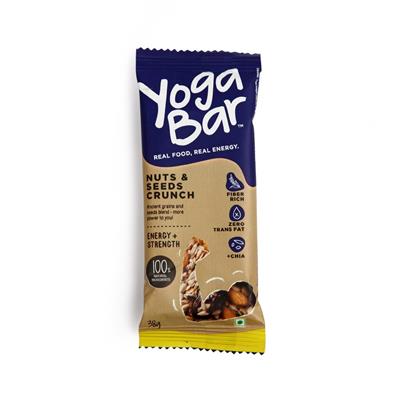 Yoga Bar Nuts & Seeds Crunch Chocolate 38g