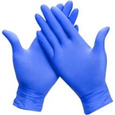 Nitrile Powder-Free Hand Gloves (Pack Of 100)