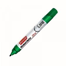 Reynolds White Board Marker long (Green), Pack of 10