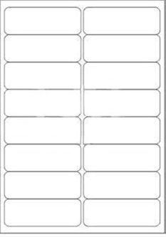 Generic A4 sheet 16 Labels (Pack of 40 sheets)