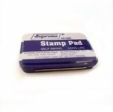 Supreme Stamp Pad Black Medium size