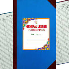 Generic Ledger Note Books, 200 Pgs