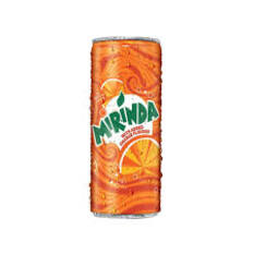 Mirinda ornage mid cal 330ml Can Pack of 24