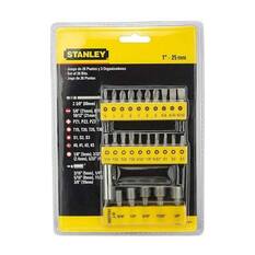 Stanley 68-071-23 Screwdriver insert bit 29pcs set
